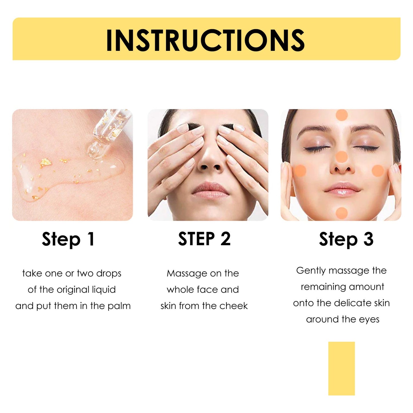 24K Gold Collagen Protein serum, For Men/ Women
