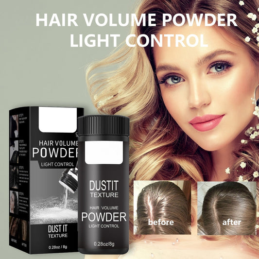 fluffix Hairstyle Booster-Dry Matte Styling & Long-Lasting Hold Powder for Men & Women